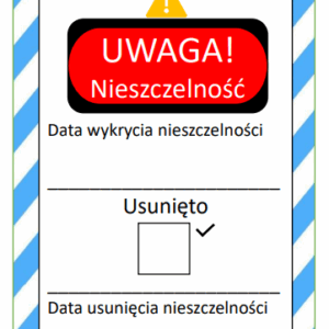 Zawieszka nieszczelności